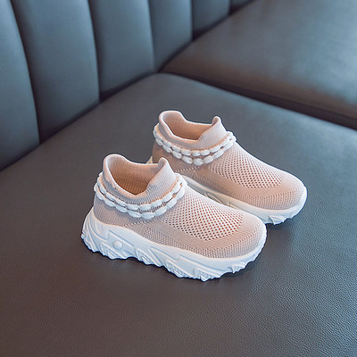 Παιδικά αθλητικά παπούτσια σε δύο χρώματα για κορίτσια