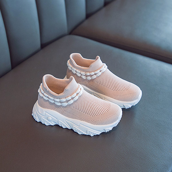 Παιδικά αθλητικά παπούτσια σε δύο χρώματα για κορίτσια