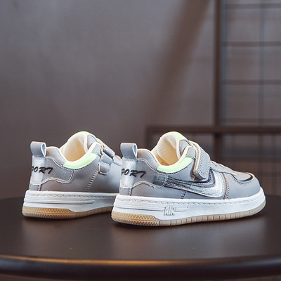 Παιδικά αθλητικά παπούτσια από οικολογικό δέρμα