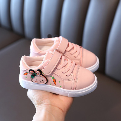 Νέο μοντέλο παιδικά αθλητικά παπούτσια για κορίτσια από οικολογικό δέρμα