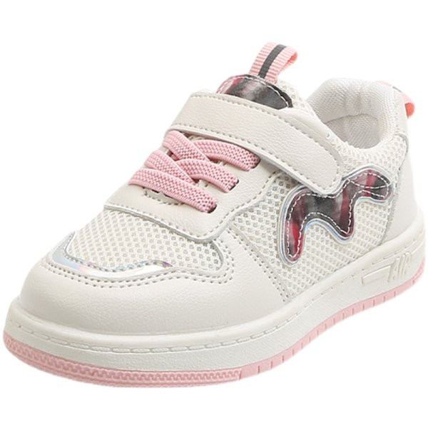 Ležerne tenisice za djevojčice s vezicama i naljepnicama