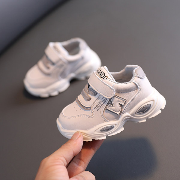 Παιδικά έκο δερμάτινα αθλητικά παπούτσια με κορδόνια