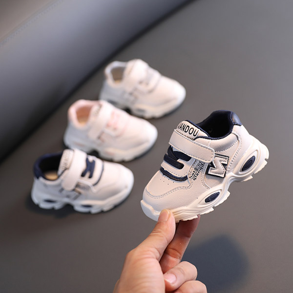 Παιδικά έκο δερμάτινα αθλητικά παπούτσια με κορδόνια