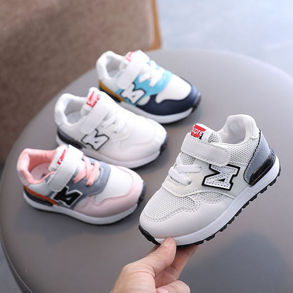Νέο μοντέλο παιδικά αθλητικά παπούτσια για κορίτσια με επίπεδη σόλα