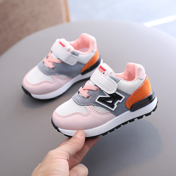 Νέο μοντέλο παιδικά αθλητικά παπούτσια για κορίτσια με επίπεδη σόλα