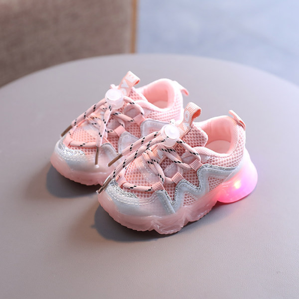 Moderne dječje tenisice za djevojčice sa svjetlećim đonom