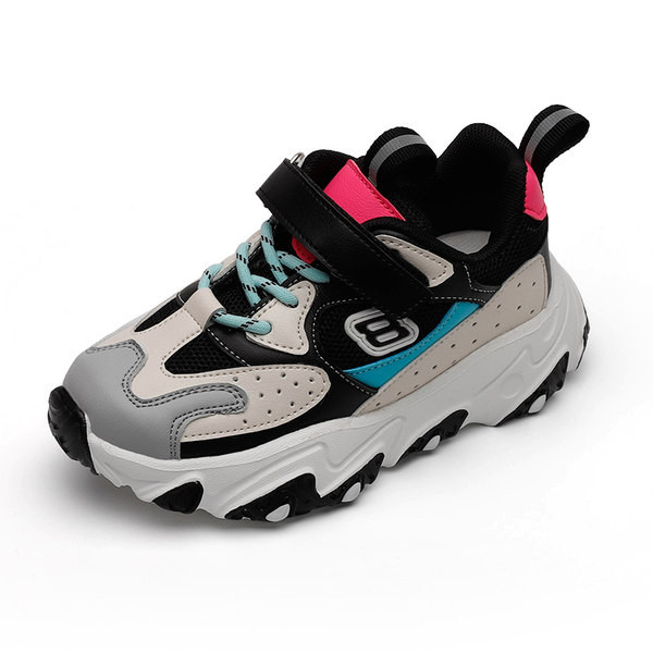 Ležerne dječje tenisice s grubim potplatom primjerene za djevojčice