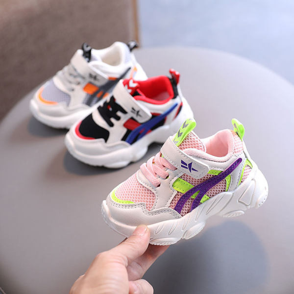 Ανοιξιάτικα παιδικά αθλητικά παπούτσια για κορίτσια σε διάφορα χρώματα