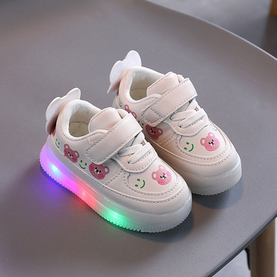Tenisi moderni pentru copii cu aplicatie si talpa luminoasa - doua modele