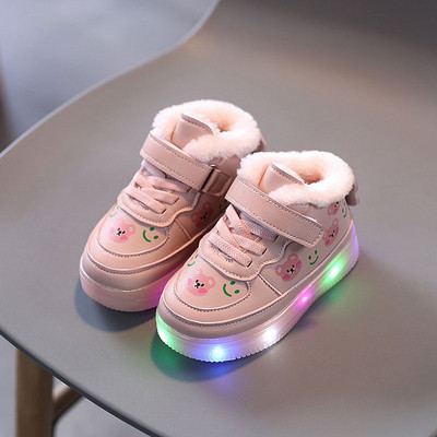 Tenisi moderni pentru copii cu aplicatie si talpa luminoasa - doua modele