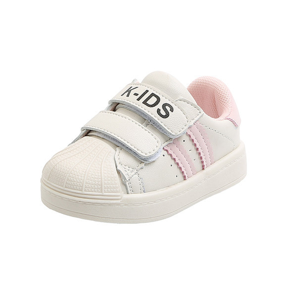 Adidași pentru copii cu autocolante și talpă plată