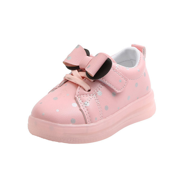 Šviečiantys vaikiški sportbačiai su kaspinu