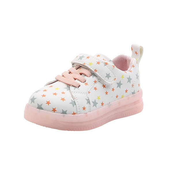 Dječje svjetleće tenisice sa naljepnicom za djevojčice