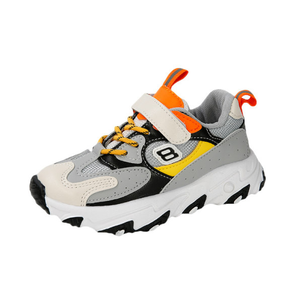 Trijų spalvų sportiniai vaikiški sportbačiai – mergaitėms ir berniukams