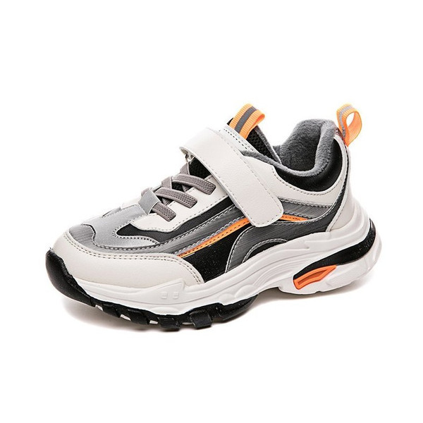 Dječje tenisice sa naljepnicama i ravnim đonom u dvije boje