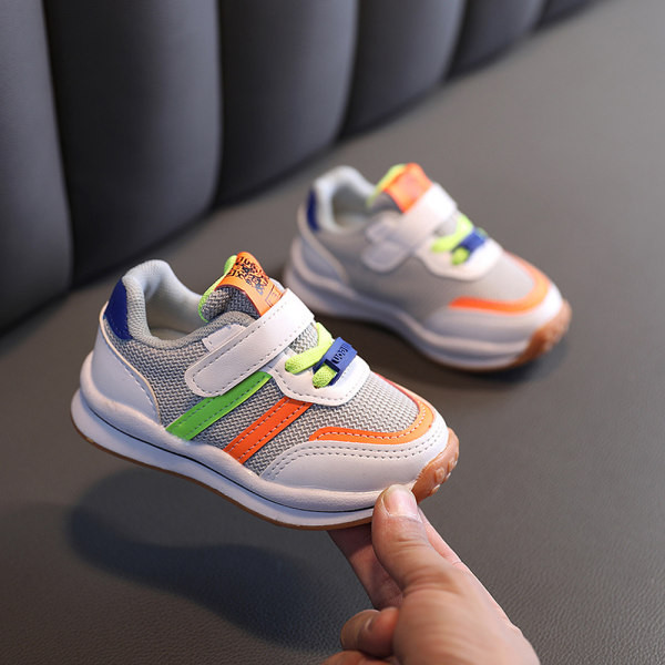 Šarene dječje tenisice s mrežicom u dvije boje