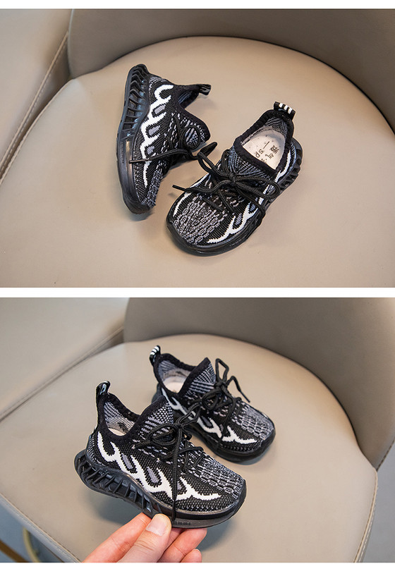 Dječje svjetleće tenisice s tekstilnim vezicama