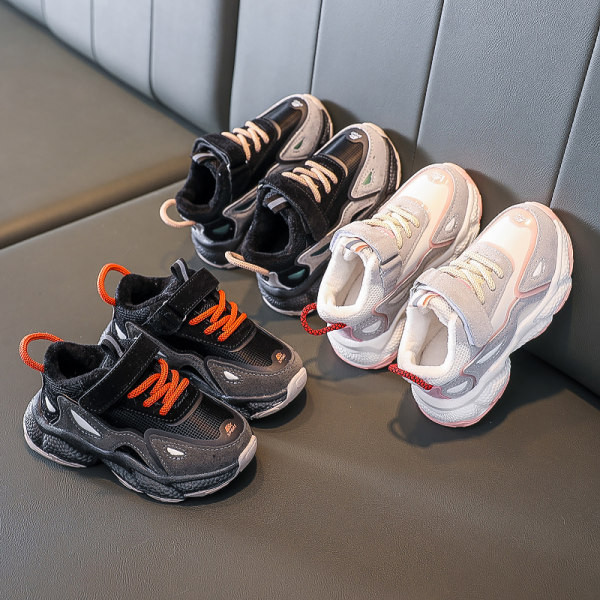 Αθλητικά παπούτσια για κορίτσια από οικολογικό δέρμα και υφάσματα