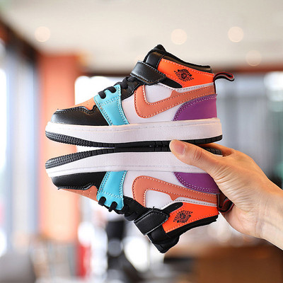 Novi model šarenih dječjih tenisica s ravnim potplatom za djevojčice