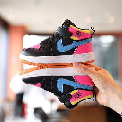 Novi model šarenih dječjih tenisica s ravnim potplatom za djevojčice