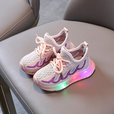 Φωτεινά παιδικά αθλητικά  παπούτσια για κορίτσια και αγόρια