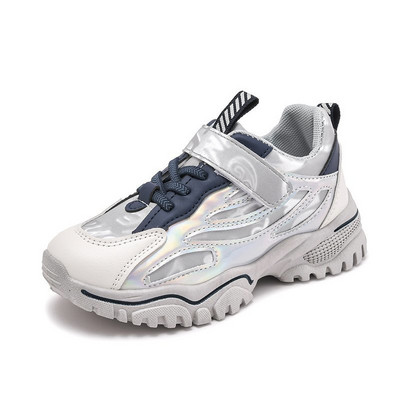 Adidași pentru copii cu efect strălucitor și talpă aspră