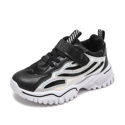 Adidași pentru copii cu efect strălucitor și talpă aspră
