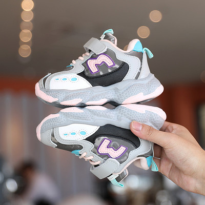 Αθλητικά παπούτσια για κορίτσια και αγόρια με κορδόνια και λουράκια βελκρό