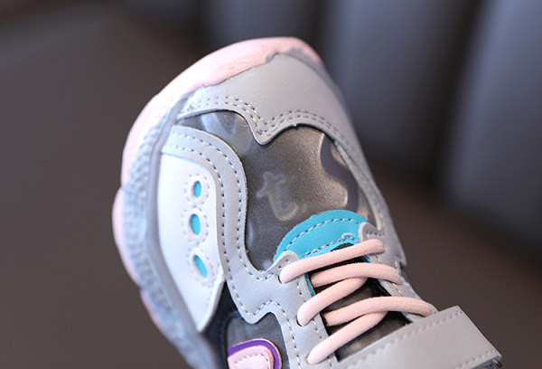 Αθλητικά παπούτσια για κορίτσια και αγόρια με κορδόνια και λουράκια βελκρό