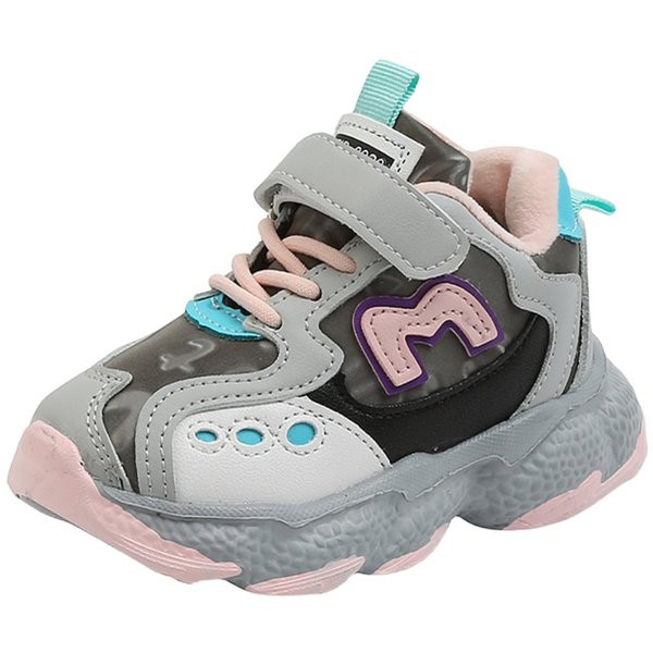 Αθλητικά παπούτσια για κορίτσια και αγόρια με κορδόνια και λουράκια βελκρό