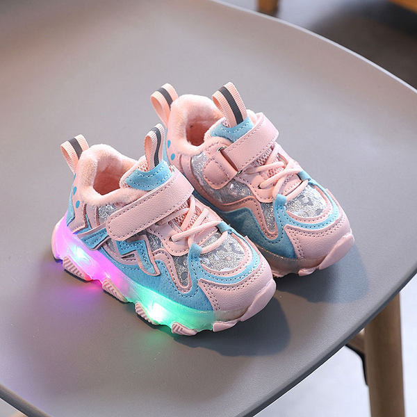 Ležerne dječje tenisice sa svjetlećim potplatom - za djevojčice i dječake