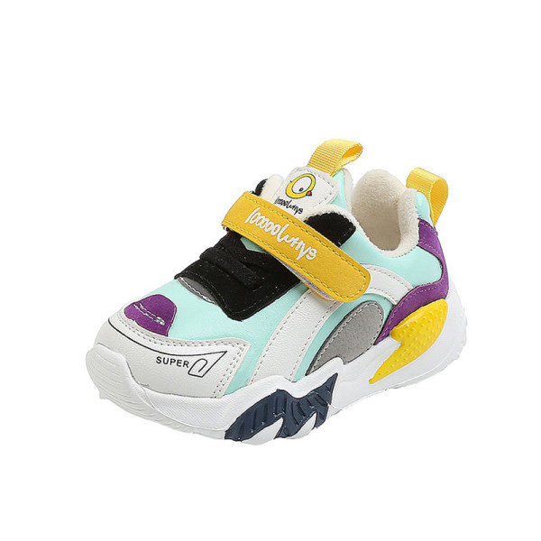 Casual παιδικά αθλητικά παπούτσια για κορίτσια με λουράκια βελκρό
