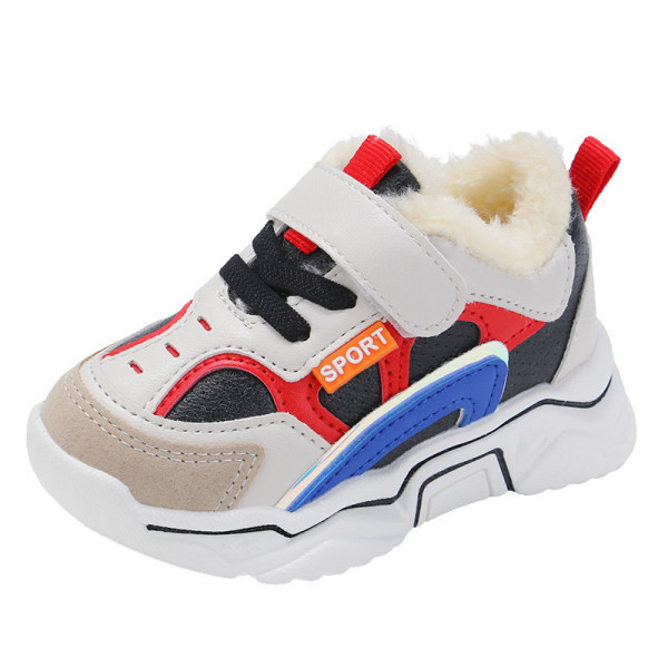 Casual παιδικά αθλητικά παπούτσια με απαλή ζεστή επένδυση για κορίτσια