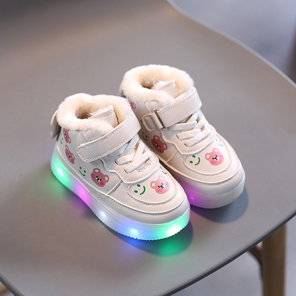 Model nou de adidași pentru copii cu aplicație și căptușeală moale pentru fete