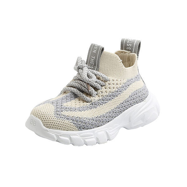 Παιδικά αθλητιά παπούτσια από ύφασμα με κορδόνια - για κορίτσια και αγόρια