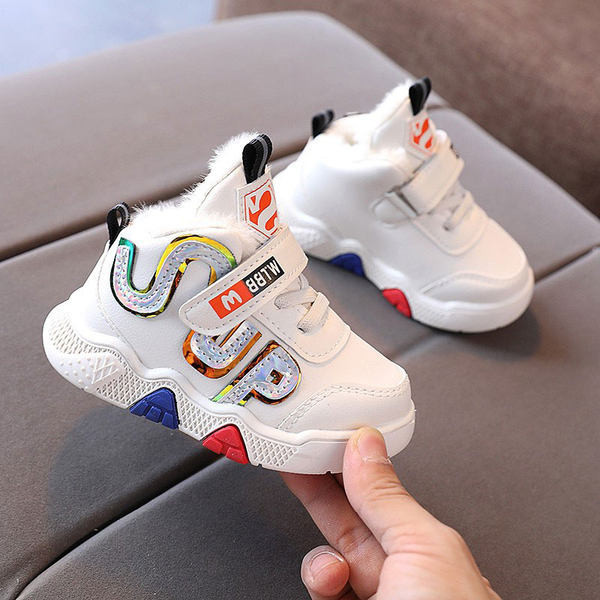 Model nou de adidași sport pentru copii pentru fete sau băieți cu căptușeală moale