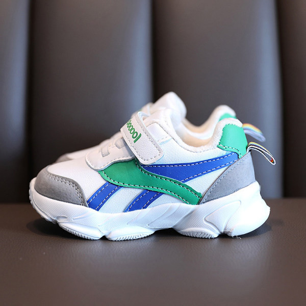 Ležerne dječje tenisice s naljepnicama za djevojčice i dječake u bijeloj boji