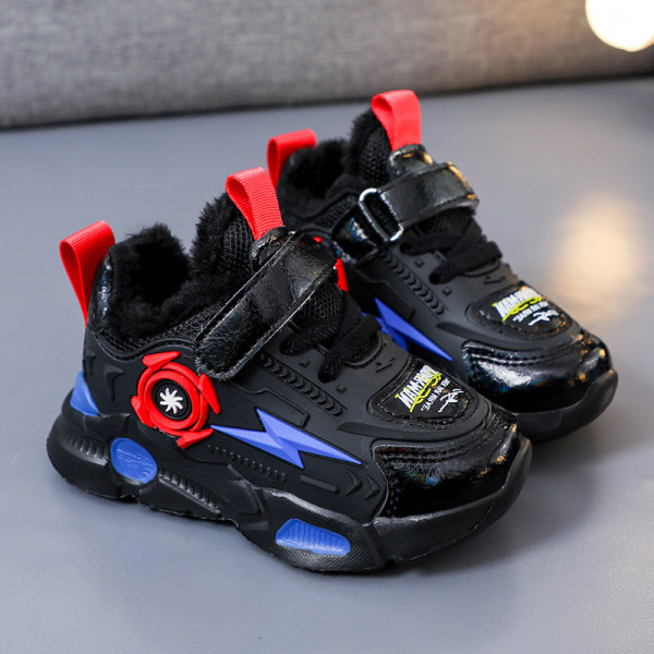 Model nou de adidași pentru copii pentru fete cu căptușeală moale și caldă