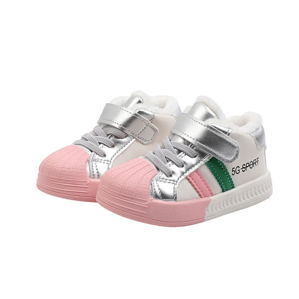 Adidași moderni pentru copii pentru fete cu căptușeală moale și caldă