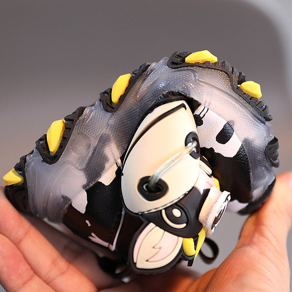 Moderne dječje kožne tenisice za djevojčice sa svjetlećim đonom