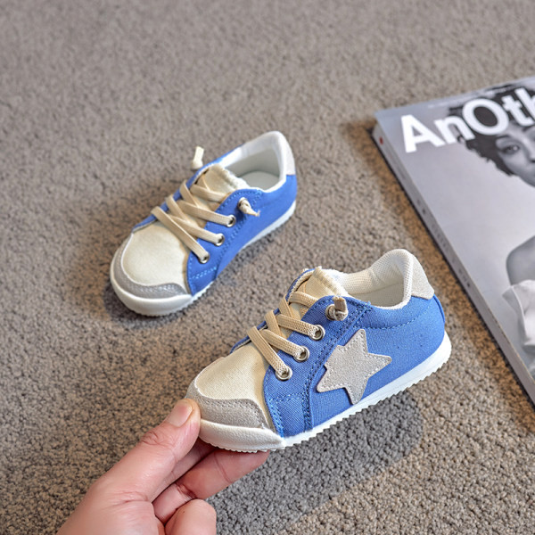 Vaikiški laisvalaikio sportbačiai su žvaigždučių siuvinėjimais