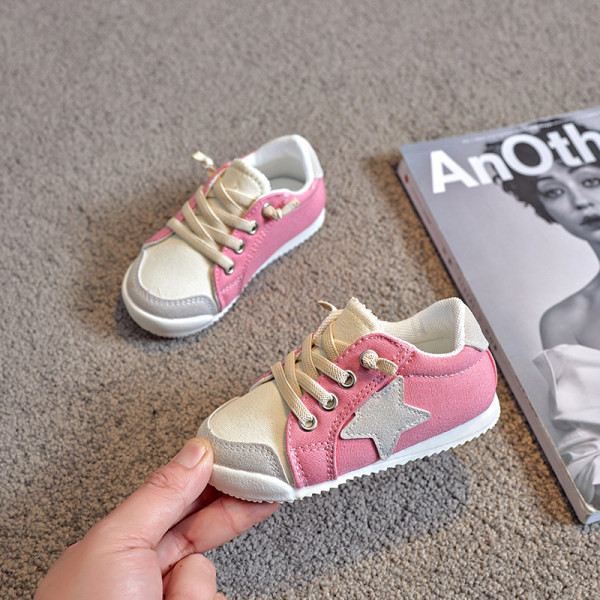 Vaikiški laisvalaikio sportbačiai su žvaigždučių siuvinėjimais