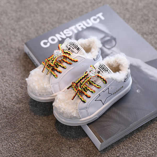 Adidași casual pentru copii cu căptușeală caldă