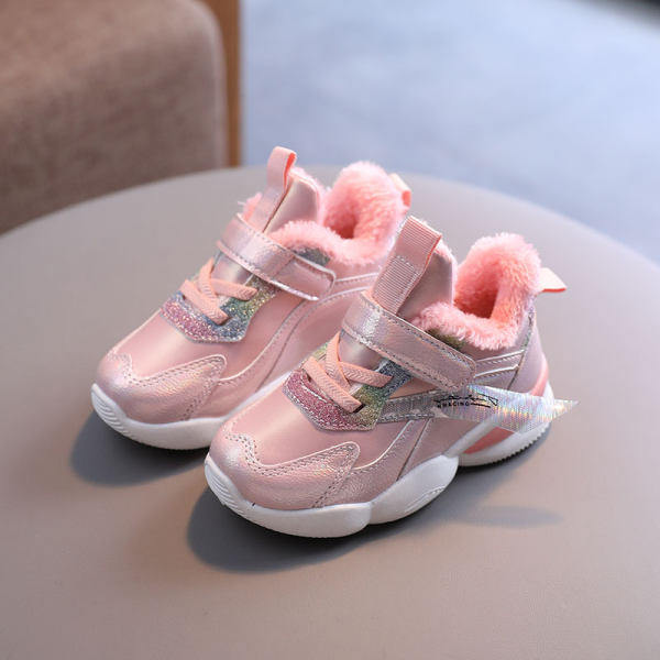 Adidași moderni pentru copii cu căptușeală caldă