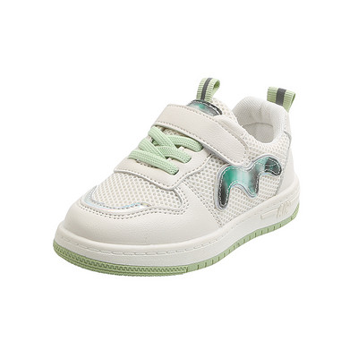 Prozračne dječje tenisice s ravnim potplatom i mrežicom