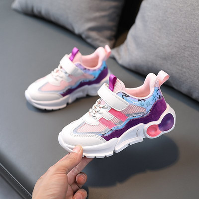 Šarene prozračne tenisice s naljepnicama za djevojčice i dječake