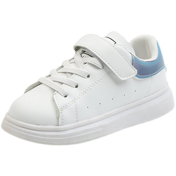 Adidași casual din piele ecologică cu platformă plată pentru fete