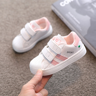 Tenisi copii din piele ecologica model nou cu velcro