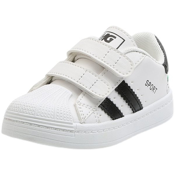 Vaikiški sportbačiai iš eko odos naujo modelio su velcro lipduku