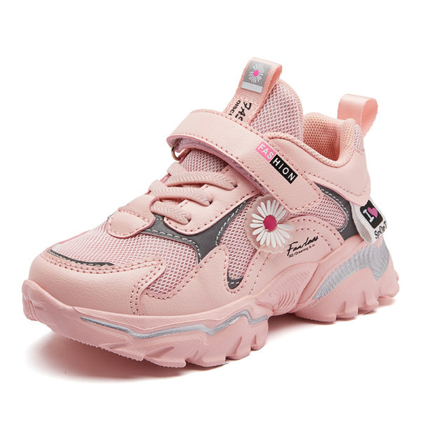 Ležerne dječje tenisice s vezom i mrežom